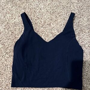Lululemon align tank c/d Navy Blue V-Neck Tank Top